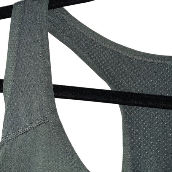 Xersion Womens Racerback Tank Top L Green Lightweight Athletic Activewear 100% P - Picture 3 of 9